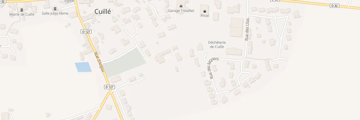 Plan du 8B Rue des Muriers à Cuillé