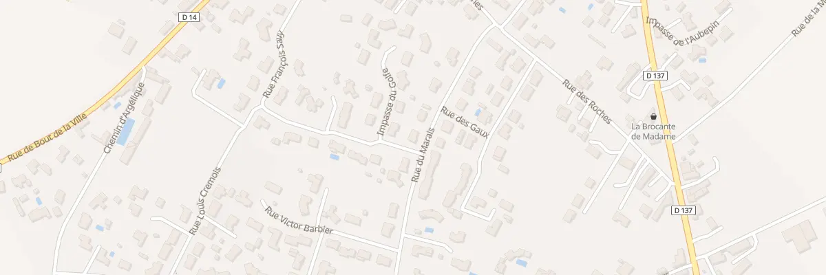 Plan du 8 Rue du marais à Sainte-Gemme-la-Plaine