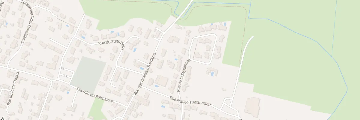 Plan du 9 Rue de la seguinolle à Champagné-les-Marais