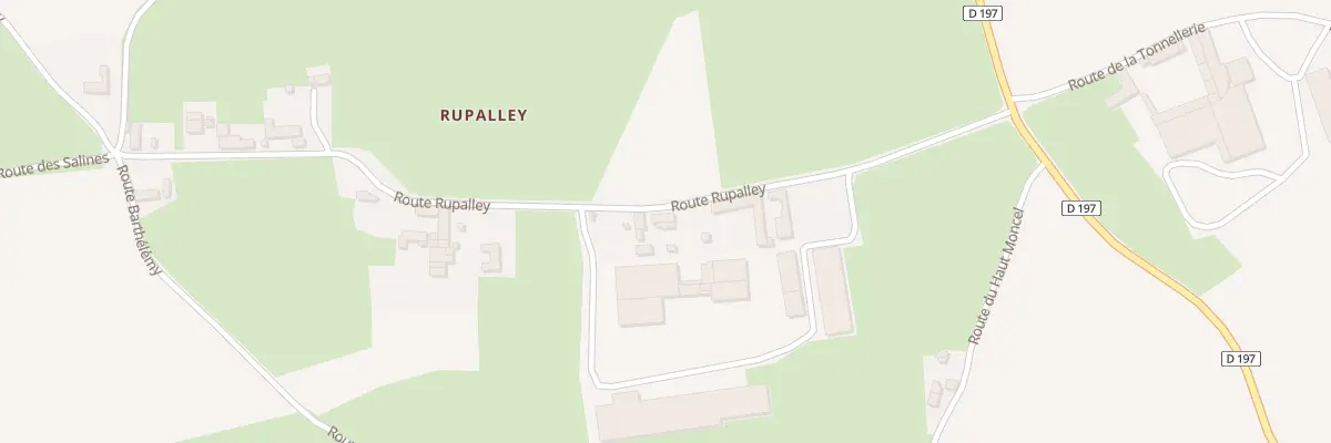 Plan du 257 Rte Rupalley à Isigny-sur-Mer