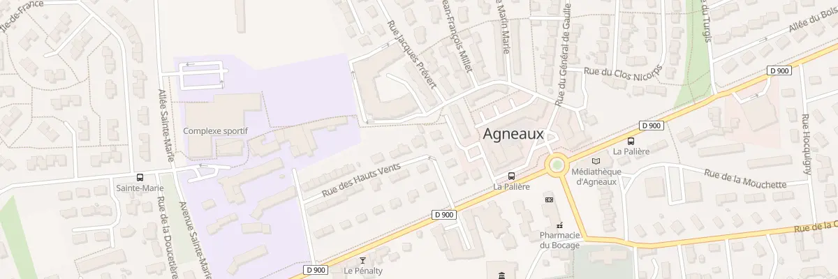 Plan du 7 Rue des Hauts - Vents à Agneaux