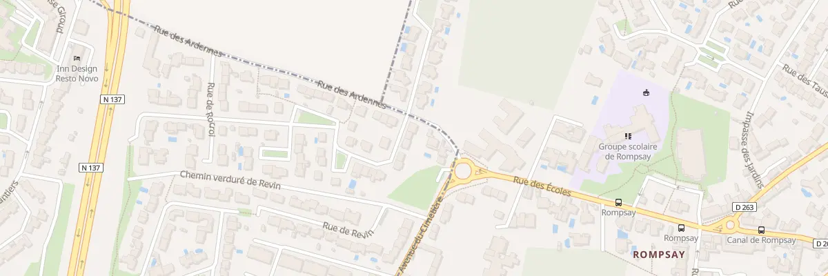 Plan du 3 Rue du Cdt Fillol à La Rochelle