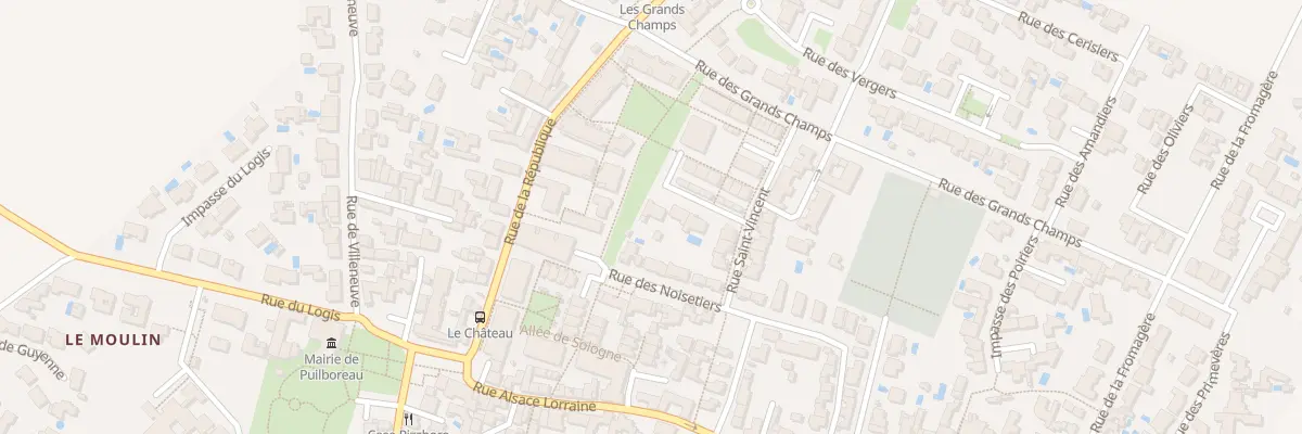 Plan du 5 Rue des Pommiers à Puilboreau