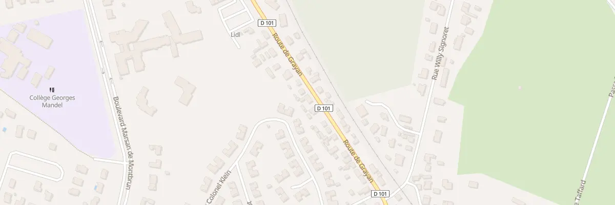 Plan du 41 Rte de Grayan à Soulac-sur-Mer