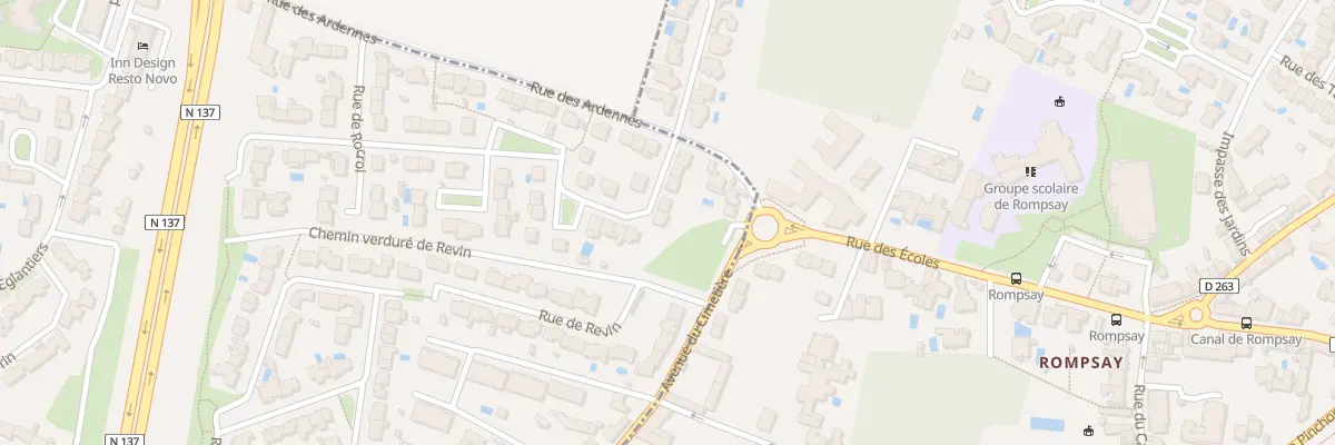 Plan du 9 Rue du Cdt Fillol à La Rochelle