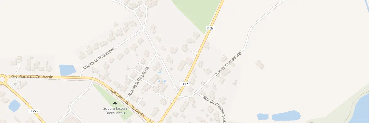 Plan du 5087 Rue d’anjou aux Landes-Genusson