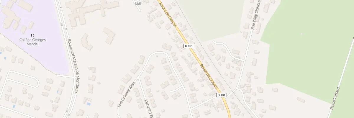Plan du 49 Rue Colonel Klein à Soulac-sur-Mer