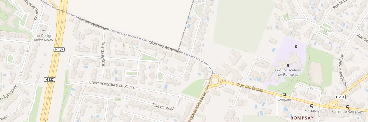 Plan du 2 Rue du Cdt Fillol à La Rochelle