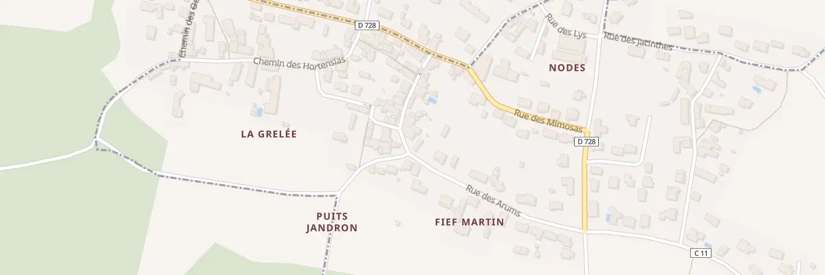 Plan du 9 Rue des Arums à Marennes-Hiers-Brouage