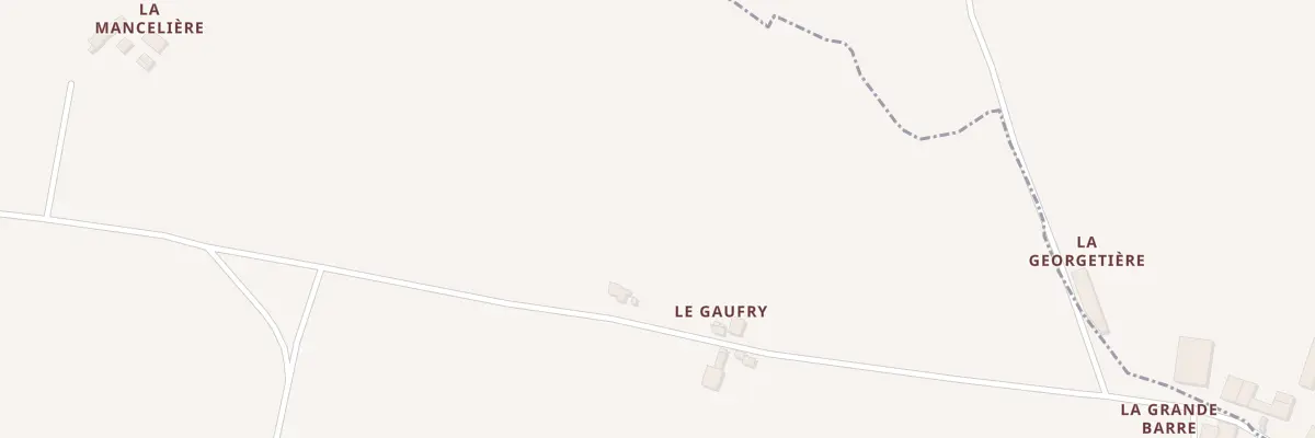 Plan du 5098 Le Gaufry à Gennes-sur-Seiche