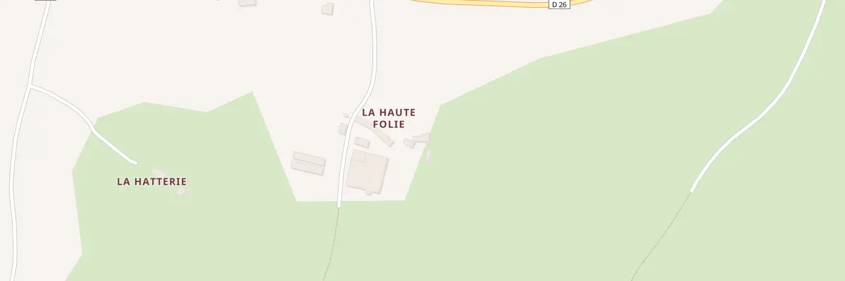 Plan du 5015 La Haute Folie à Montautour