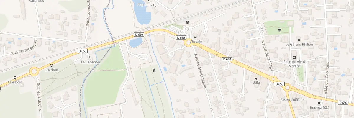 Plan du 8 Av Mal de Lattre de Tassigny à Gujan-Mestras