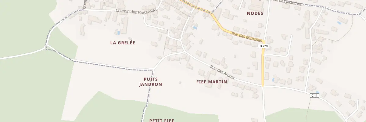 Plan du 14 Rue des Arums à Marennes-Hiers-Brouage