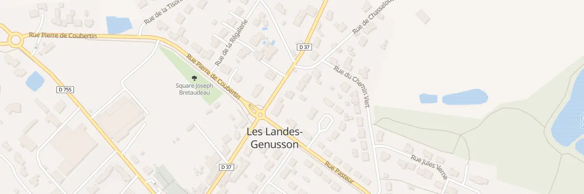 Plan du 52 Rue d’anjou aux Landes-Genusson