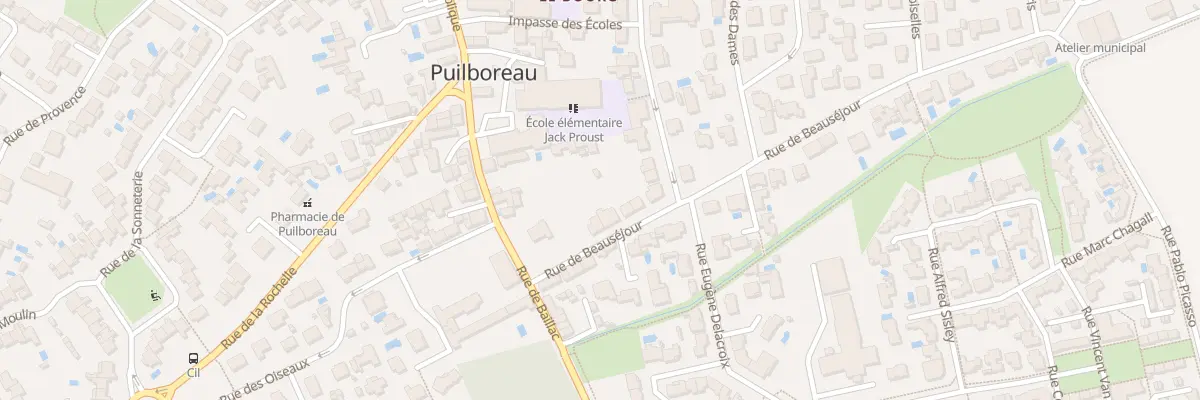 Plan du 7 Rue Beausejour à Puilboreau