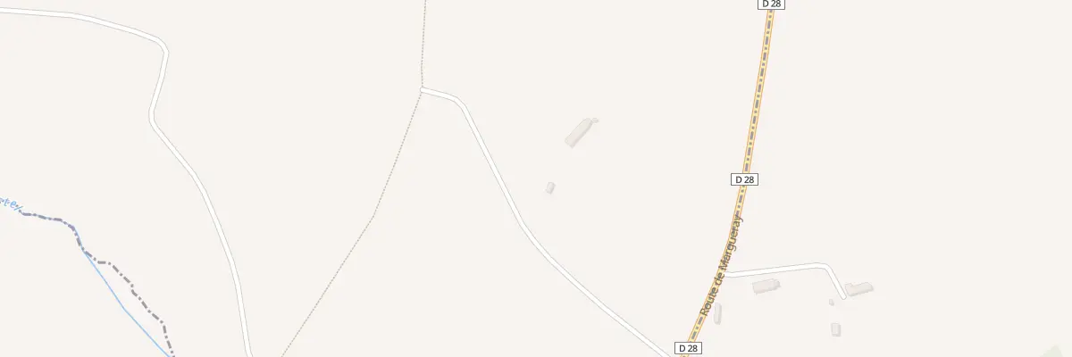 Plan du 20 Rte de Margueray à Montabot