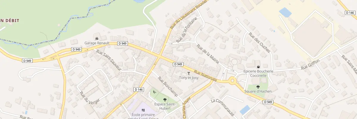Plan du 45 Rue Nationale (Torfou) à Sèvremoine