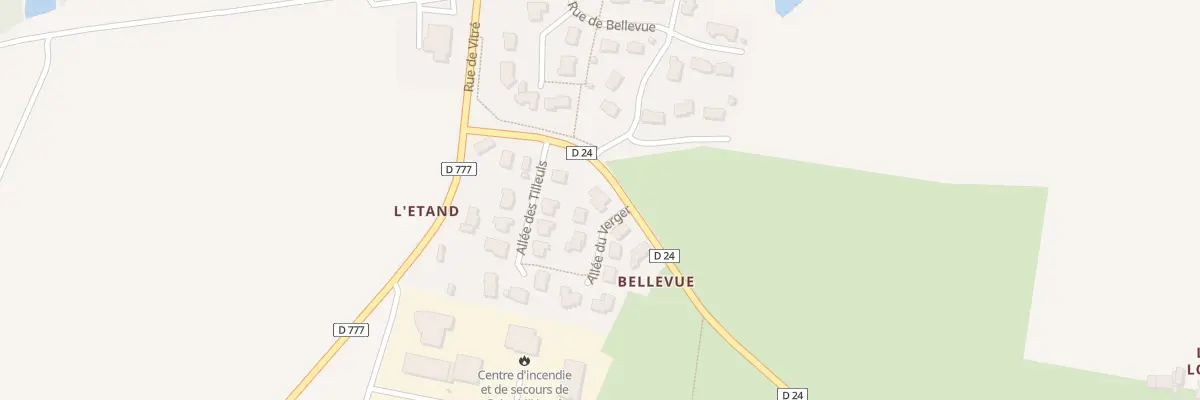 Plan du 2 Allée du Verger à Saint-M’Hervé