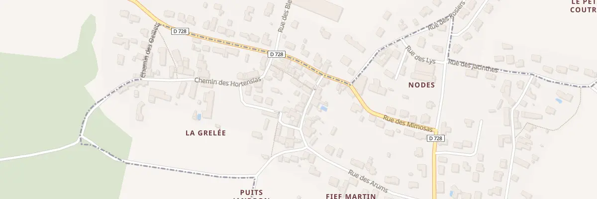 Plan du 5001 Rue des Arums à Marennes-Hiers-Brouage