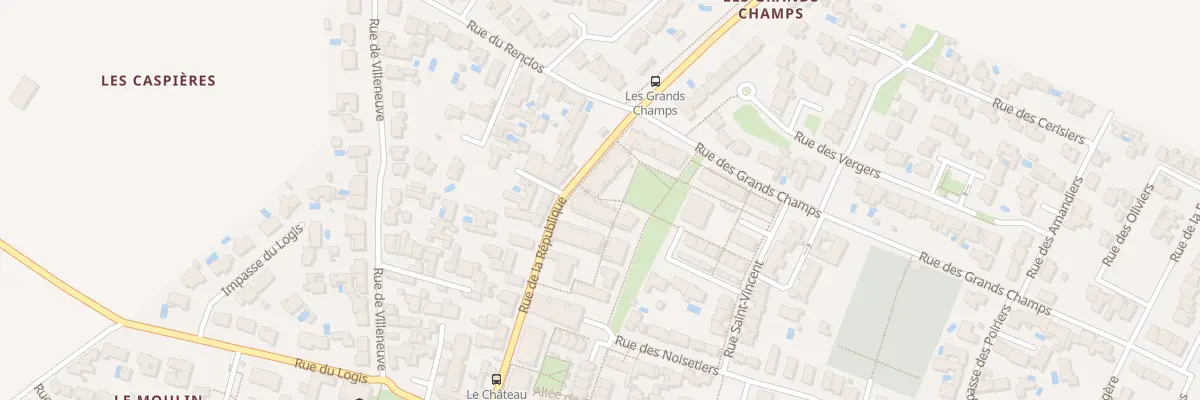 Plan du 66 Rue de la République à Puilboreau