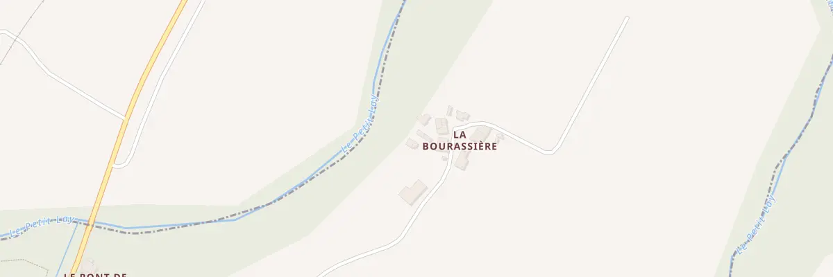 Plan du 205 La Bourassière à Bournezeau