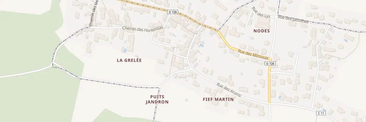 Plan du 10 Rue des Arums à Marennes-Hiers-Brouage