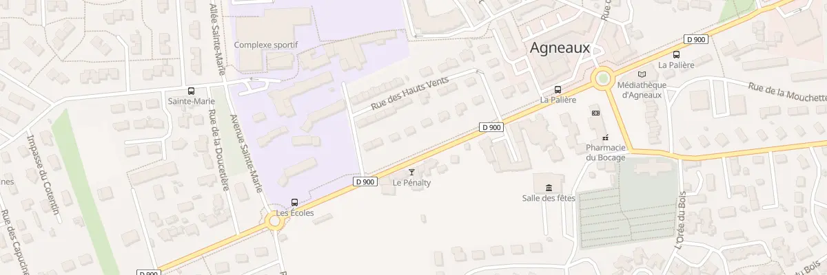 Plan du 69 Rte de Coutances à Agneaux