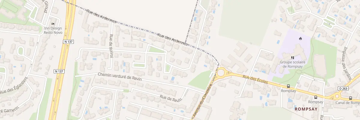 Plan du 6 Rue du Cdt Fillol à La Rochelle