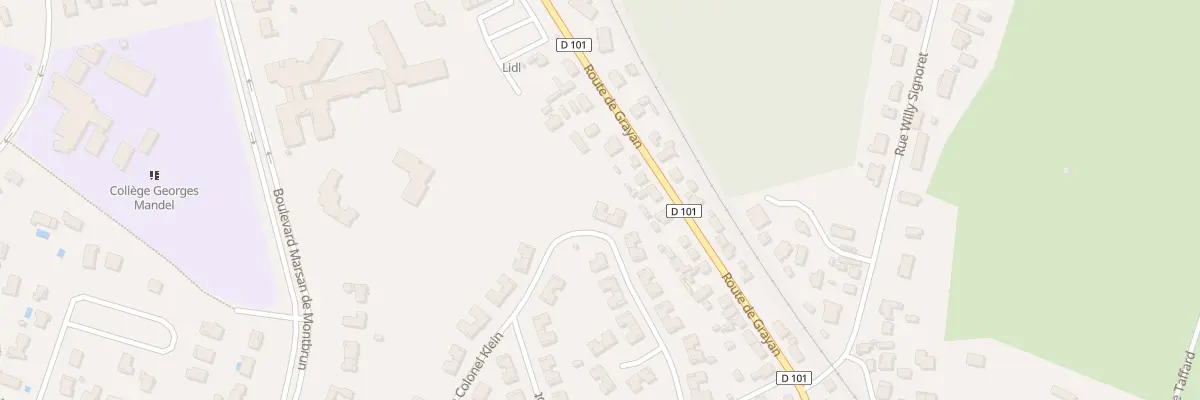 Plan du 52 Rue Colonel Klein à Soulac-sur-Mer