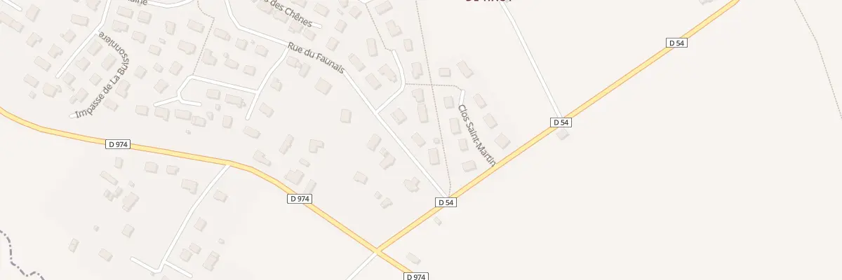 Plan du 4A Rue du Faunais à La Meauffe
