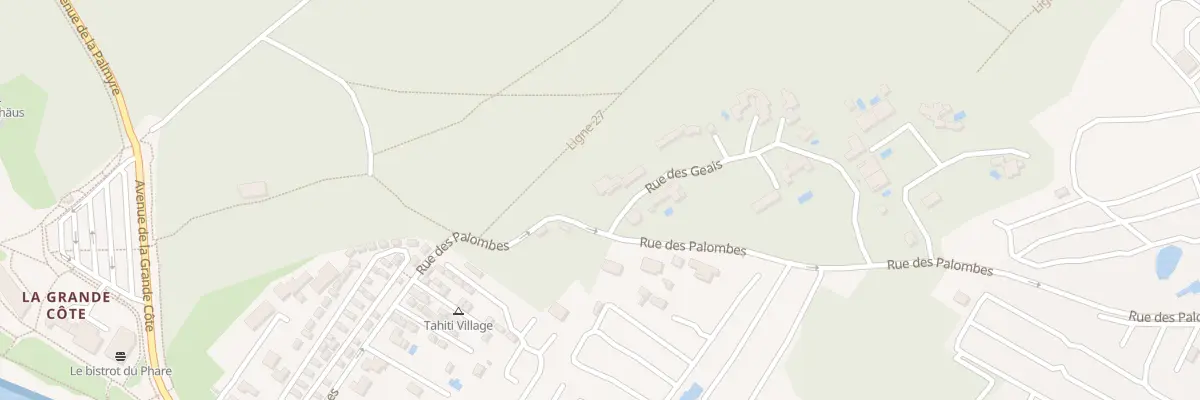 Plan du 2 Rue des Geais à Saint-Palais-sur-Mer