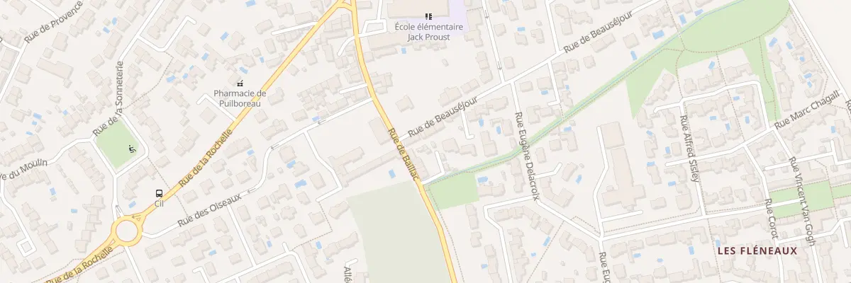 Plan du 4 Rue Beausejour à Puilboreau