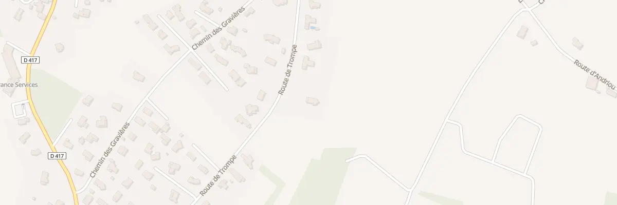 Plan du 410 Rte de Trompe à Peyrehorade