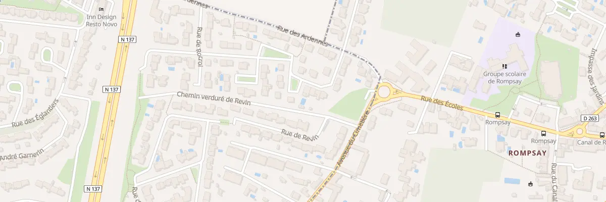 Plan du 17 Rue du Cdt Fillol à La Rochelle