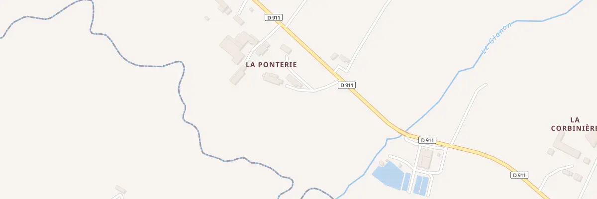 Plan du 53 La Ponterie à Cuves
