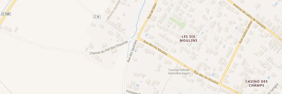 Plan du 2 Rue des Six Moulins à Marennes-Hiers-Brouage