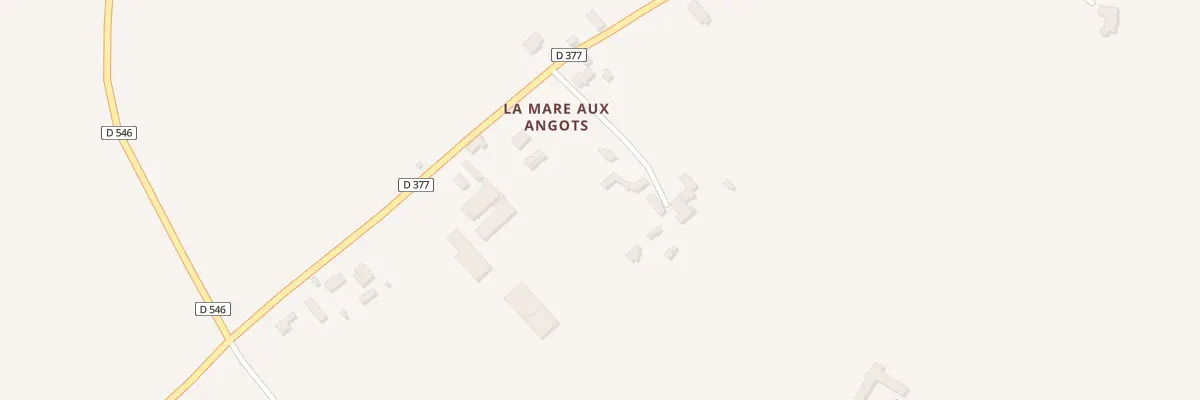 Plan du 12 La Mare aux Angots à Cavigny