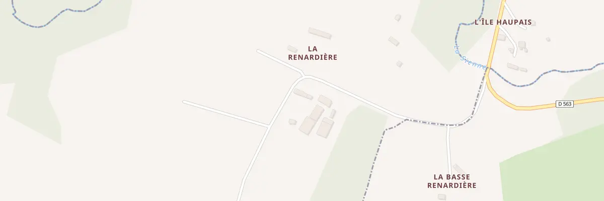 Plan du 5075 La Renardiere à Boisyvon