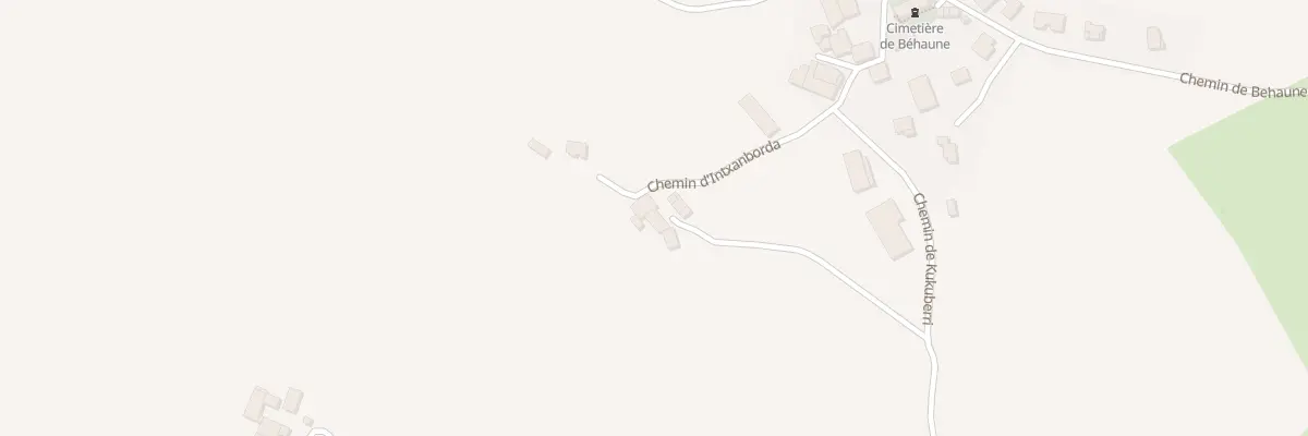 Plan du 5064 Behaune Nord à Lantabat