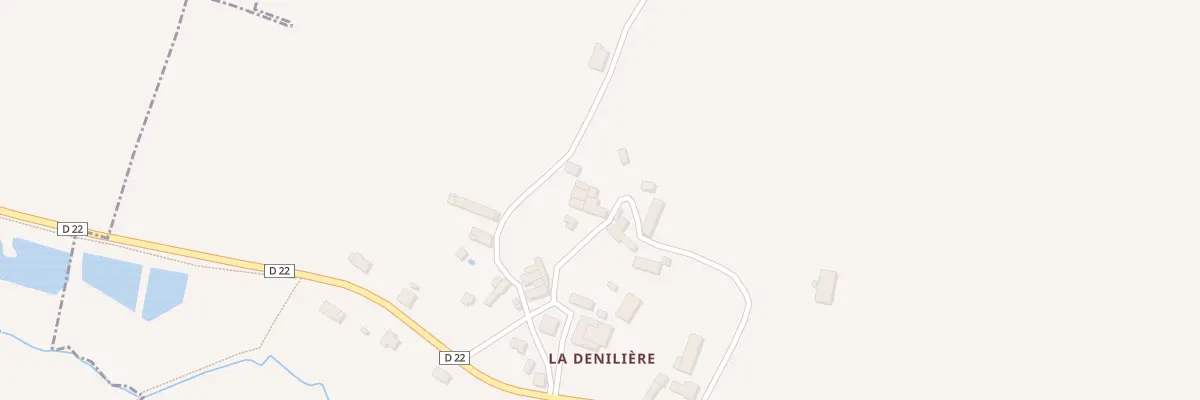 Plan du 8 La Denilière à Luitré-Dompierre