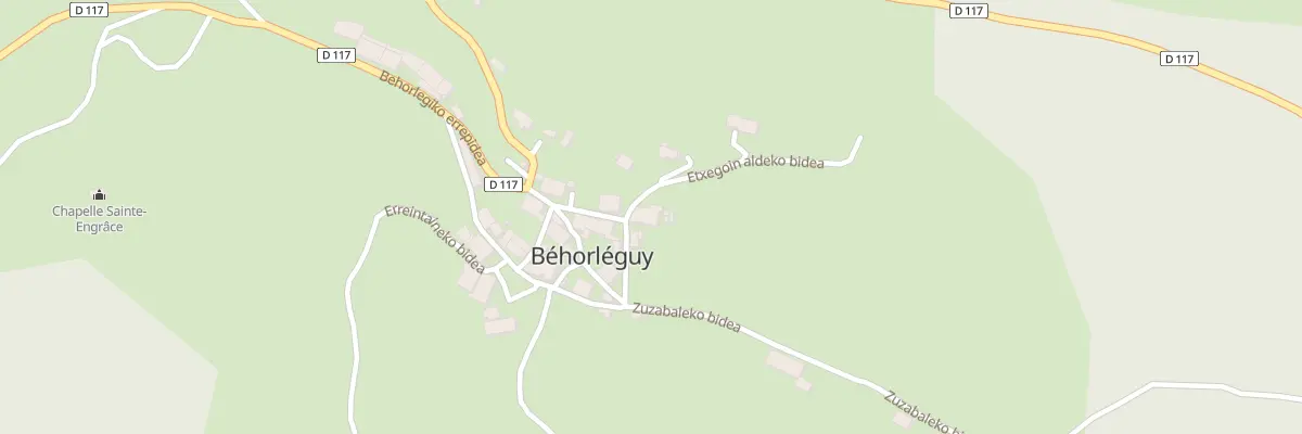 Plan du 5003 Village à Béhorléguy