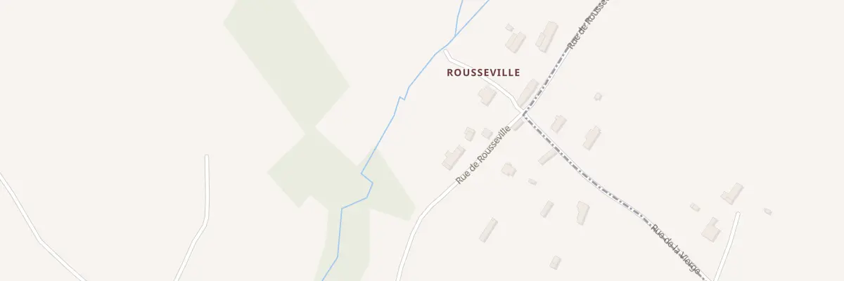 Plan du 2617 Rue de Rousseville à Margueray