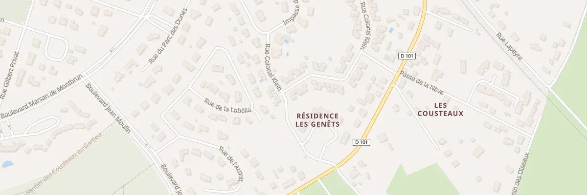 Plan du 4 Rue Colonel Klein à Soulac-sur-Mer