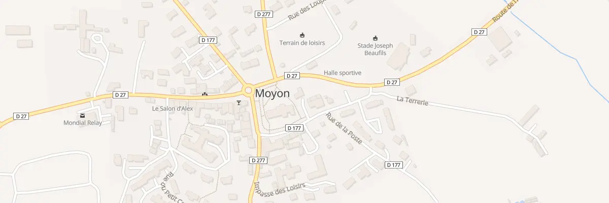Plan du 151 Rue de la Mairie à Moyon Villages