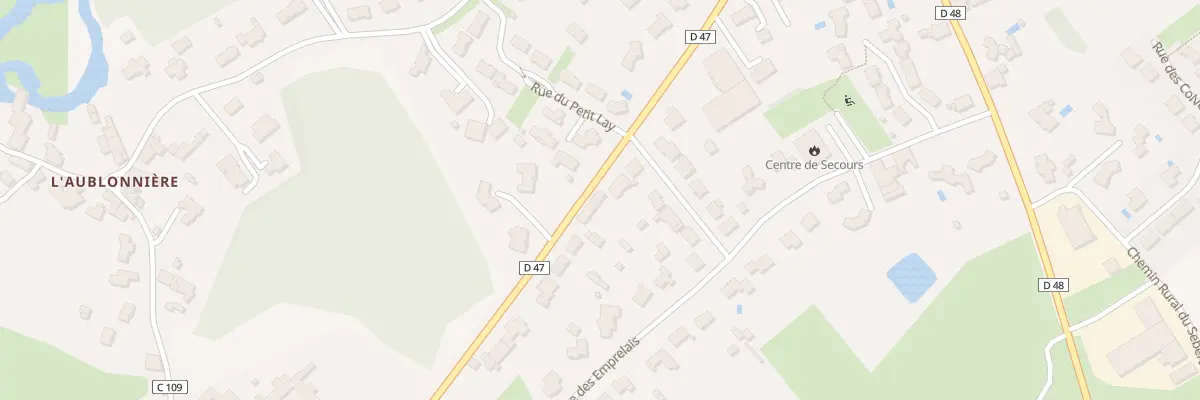 Plan du 25 Rue de saint-martin à Sainte-Cécile