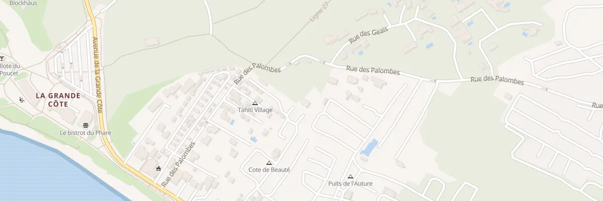 Plan du 41 Rue des Palombes à Saint-Palais-sur-Mer