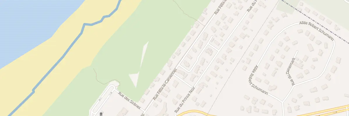 Plan du 14 Rue Félix le Carvennec à Soulac-sur-Mer