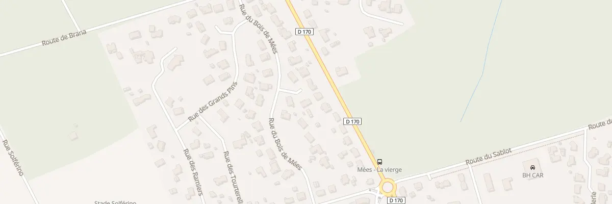 Plan du 36 Imp des Ecureuils à Mées