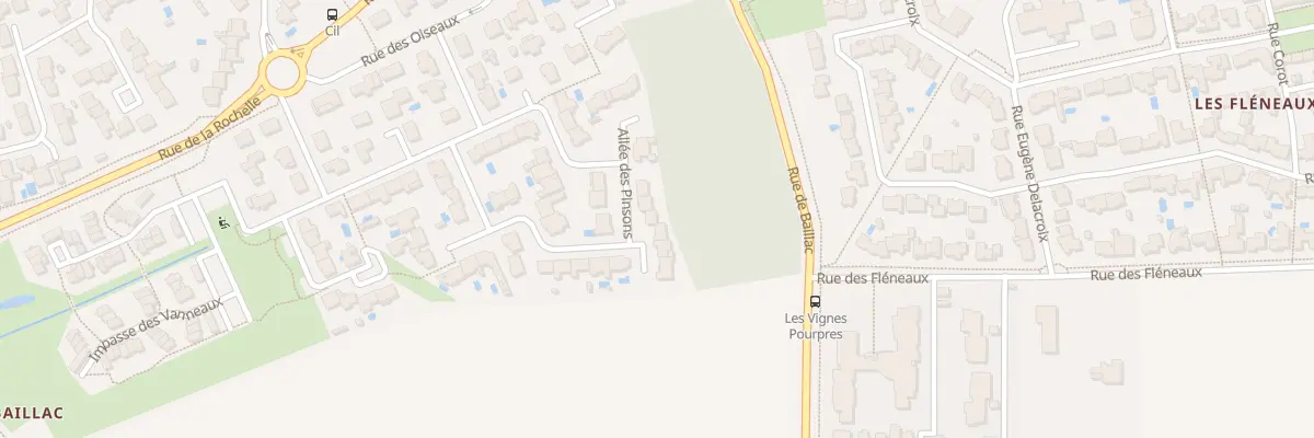 Plan du 42 All des Pinsons à Puilboreau