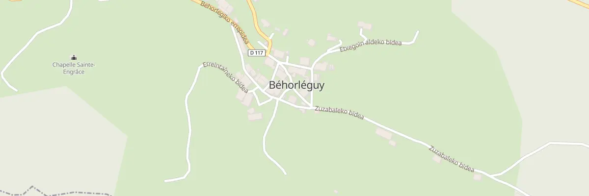 Plan du 5016 Village à Béhorléguy